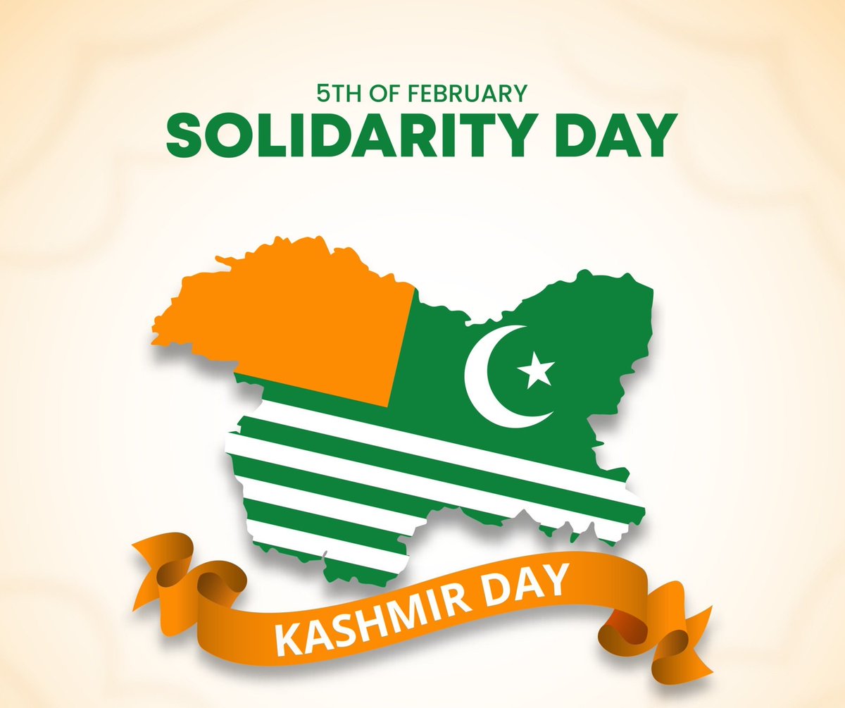 asfandyarkk's tweet photo. کشمیر یکجہتی دن کے موقع پر، ہم مقبوضہ جموں و کشمیر کے عوام کے ساتھ کھڑے ہیں اور پاکستان کی اس عزم کو دہرا تھے ہیں کہ ہم ان کے حق خود ارادیت اور امن، انصاف و آزادی کی جدوجہد میں ہمیشہ ان کے ساتھ ہیں۔ 

پاکستان زندہ باد! کشمیر زندہ باد! https://t.co/Z3YYomfV8h