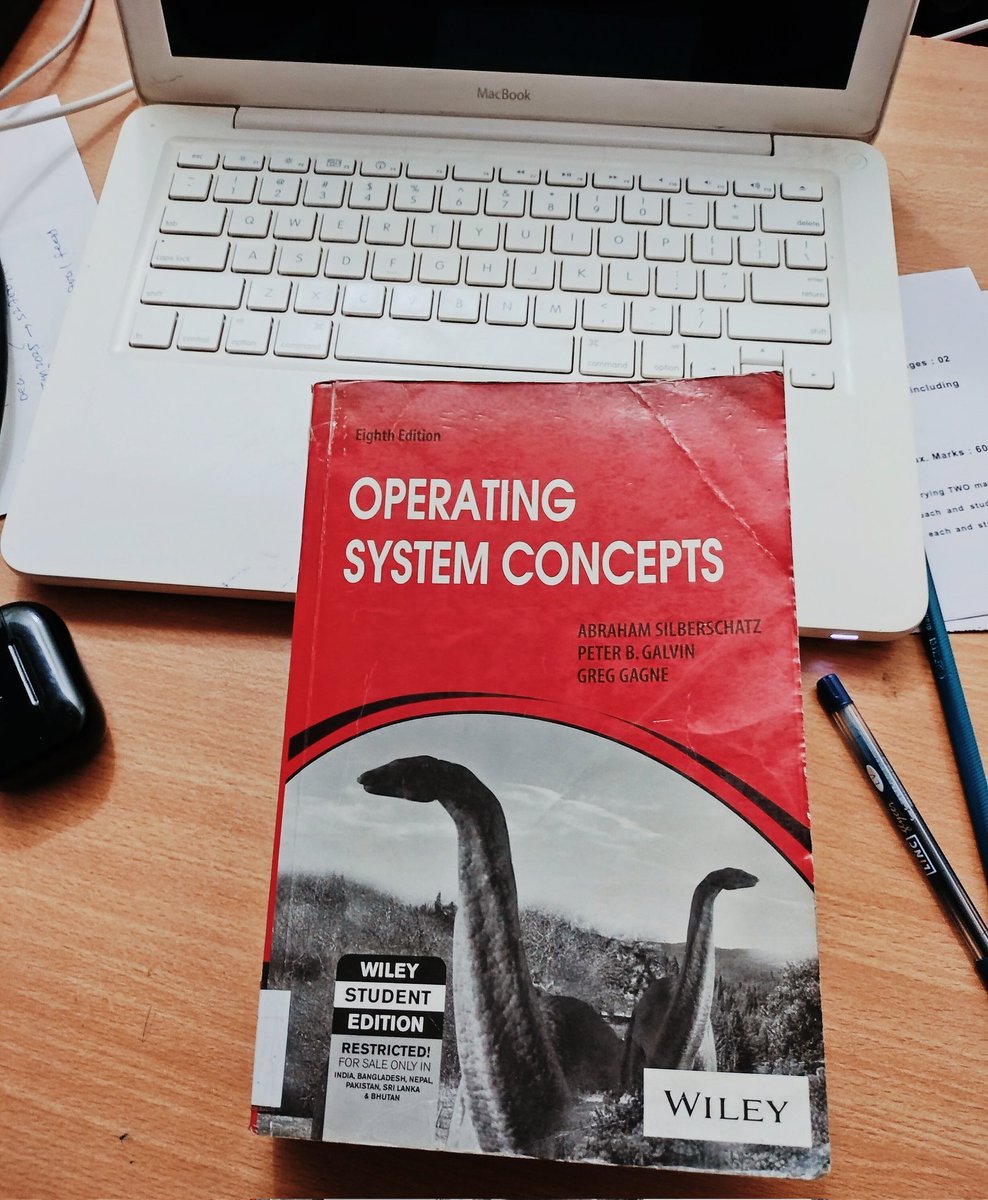 mahboob_023's tweet photo. Just opened Operating System Concepts by Silberschatz, Galvin, and Gagne! 🤓 Did you know early computers could only run one program at a time? Today, our OS can handle tons of tasks at once, thanks to cool ideas like multitasking and virtual memory!💻✨
🖥️📚 #TechFun #CSBooks https://t.co/RKzFbvZARc