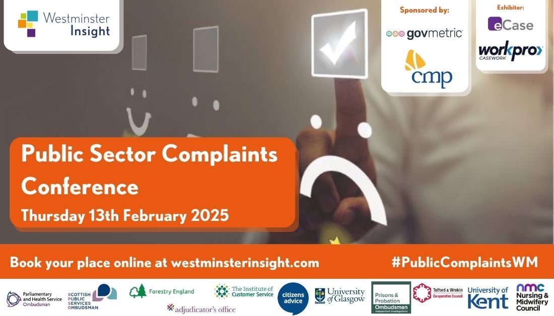 CMP (@cmpresolutions) on Twitter photo Next week, we will be speaking at <a href="/WMinsightUK/">Westminster Insight</a> Public Sector Complaints Conference, sharing insights on how CMP aims to achieve early resolution.
Come and chat with us about how we support public sector organisations in handling complaints with care and confidence. Next week, we will be speaking at <a href="/WMinsightUK/">Westminster Insight</a> Public Sector Complaints Conference, sharing insights on how CMP aims to achieve early resolution.
Come and chat with us about how we support public sector organisations in handling complaints with care and confidence.