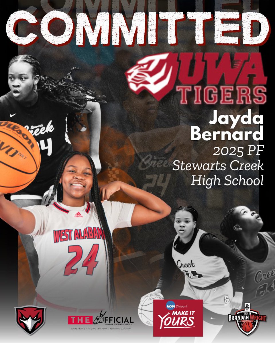 I’m extremely blessed and excited to announce my commitment to continue my academic and athletic career at University of West Alabama !!Thank you to everyone who has supported me throughout this journey. Go Tigers ❤️🖤
<a href="/theofficial_hub/">The Official Hub</a> <a href="/SCHS_WBB/">LadyRedHawksBBall</a> <a href="/CoachSStarkey/">Coach Starkey</a> <a href="/yofavkoach/">Coach Malone</a>