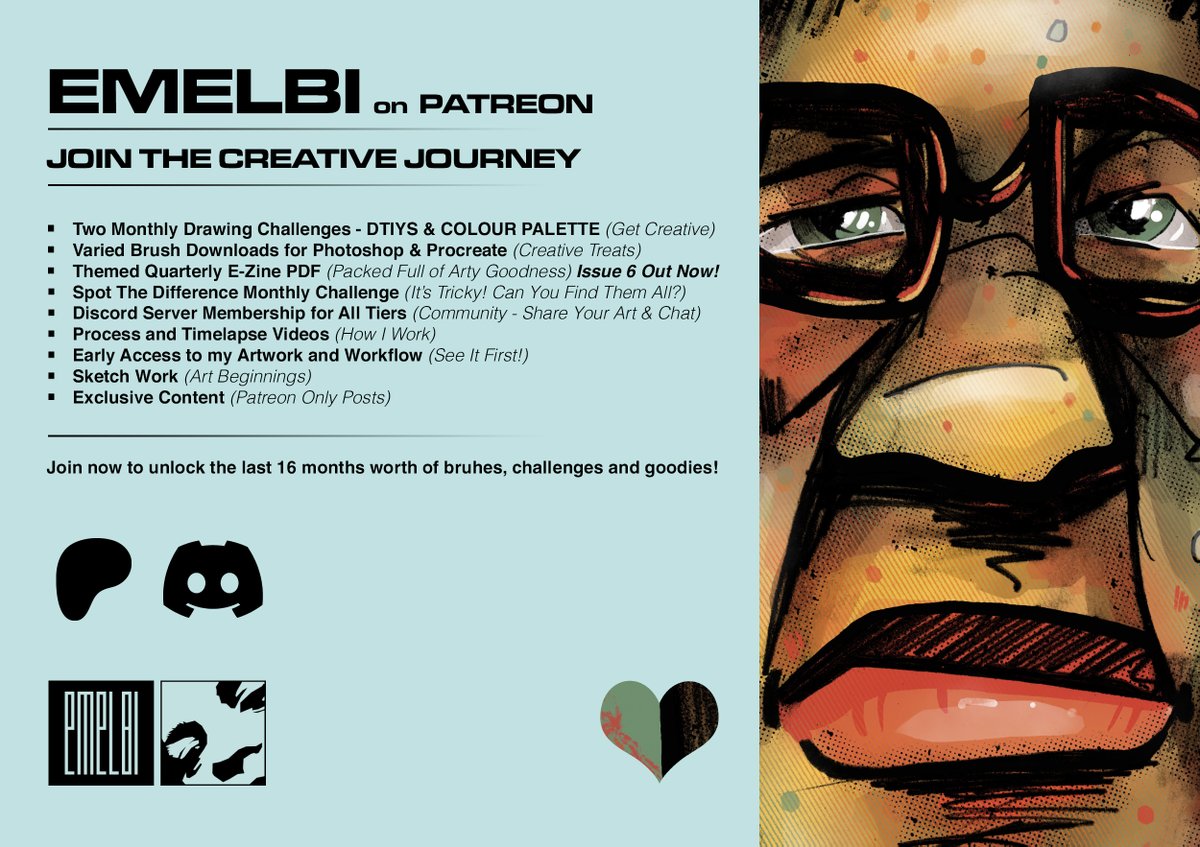 patreon.com/c/EMELBI
#patreon #patreoncreator #digitalart