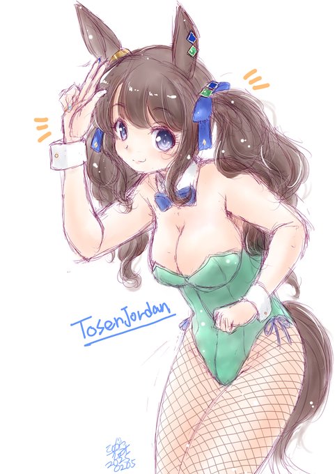 トーセンジョーダンがお誕生日だったらしいので一日遅れですが(;'∀')
#ウマ娘プリティーダービー 
#トーセンジョーダン 