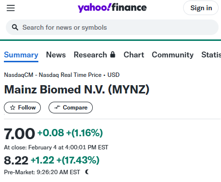 yuleschaniago's tweet image. I'm in a sweet MYNZ play - my chart tells me it's time, volume's confirming, and my stop is all set

#BUFvsKC $CMG #Hegseth $AMZN #SEONGHWA $ENPH #GalaxyS25 $LLY #Yoko1stFMxChangChun $OGEN #SNME $VWS.CO #SuperBowlXLII