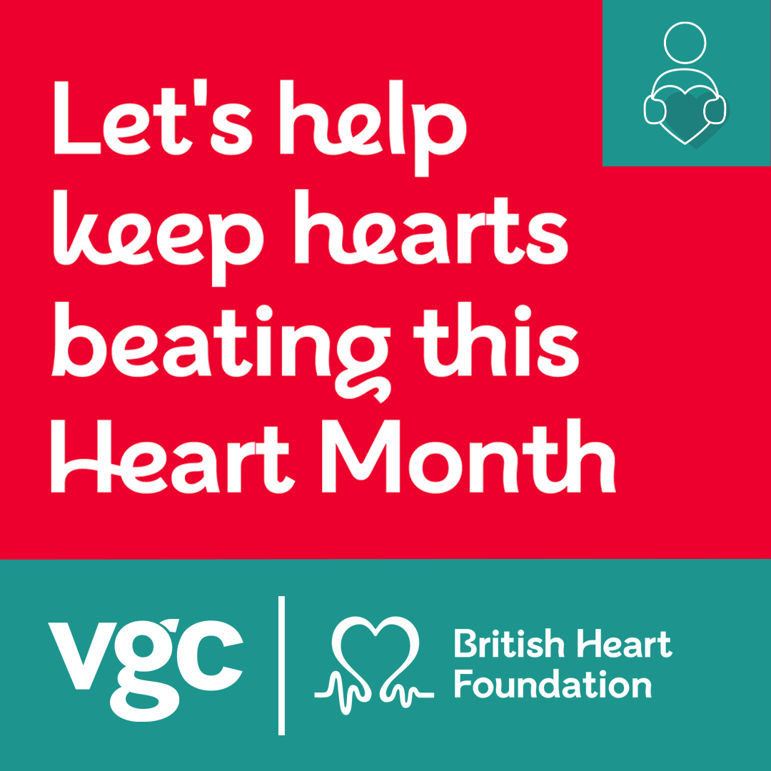 VGCGroup's tweet photo. This #HeartMonth, we’re standing with @TheBHF to help keep hearts beating ❤️ 

VGC has booked in CPR and defibrillator training for our teams - knowing what to do in an emergency could save a life.

Raise funds for lifesaving research: https://t.co/wj3YcQidDG

#VGCGroup #CPR https://t.co/JJK8D7ZoNV