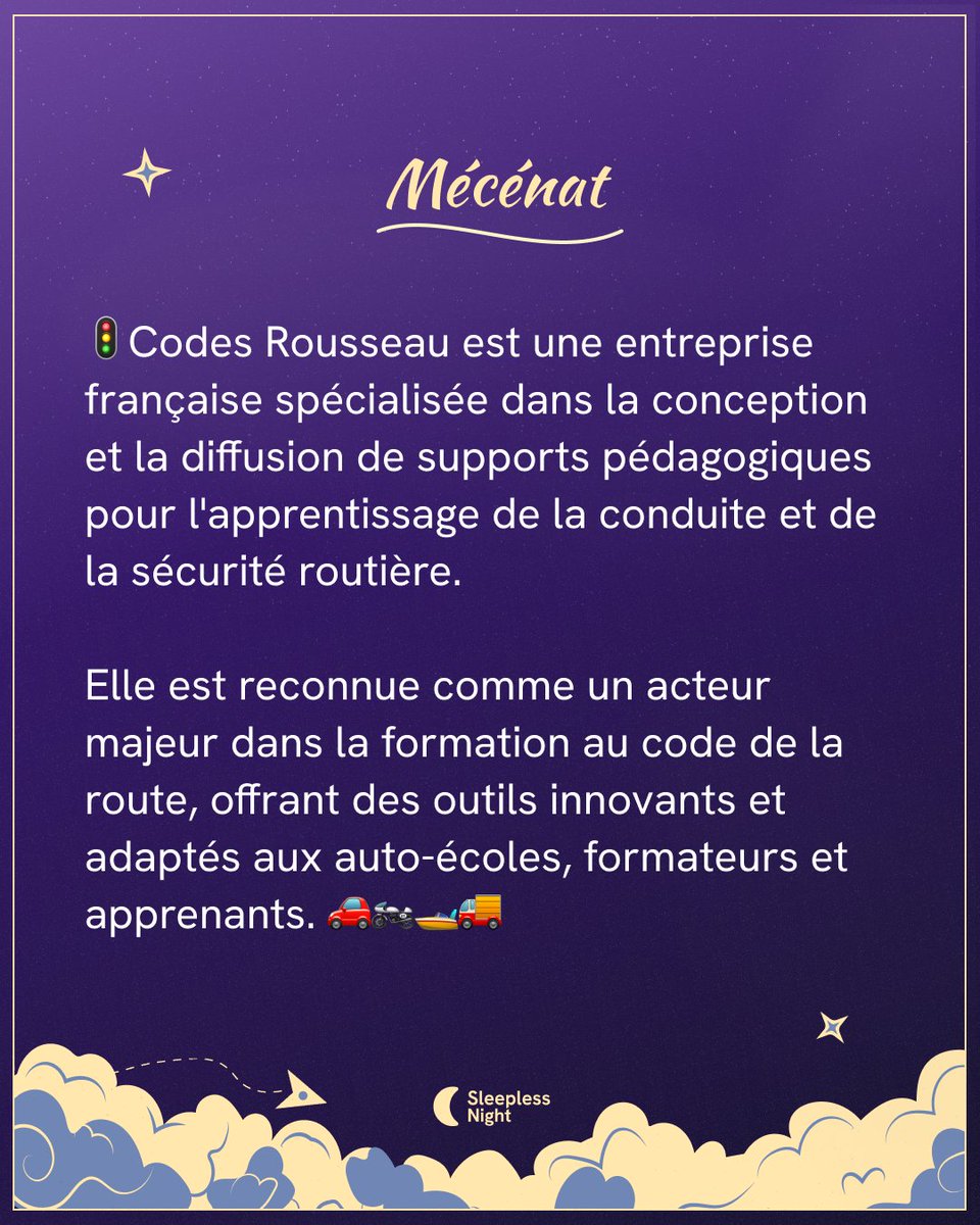 Sleepless Night - Événement Caritatif Twitch tweet media