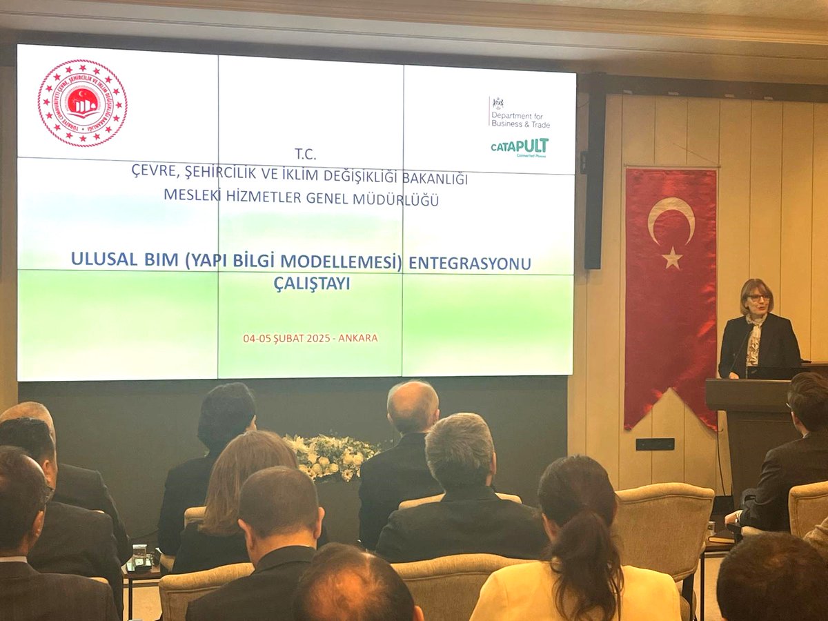 .<a href="/csbgovtr/">T.C. Çevre, Şehircilik ve İklim Dğş. Bakanlığı</a> Bak. Yrd. Sn. <a href="/hasansuvertr/">Hasan Suver</a> ile 🇬🇧🇹🇷ortaklığında yeni bir gelişmeyi başlatmak memnuniyet verici. Dijital İnşaat Programı, küresel zorluklarla mücadelede yenilenebilir enerji projelerinden yüksek hızlı trenlere kadar mevcut iş birliğimizi geliştirecek + 

#UKTRİşbirliği