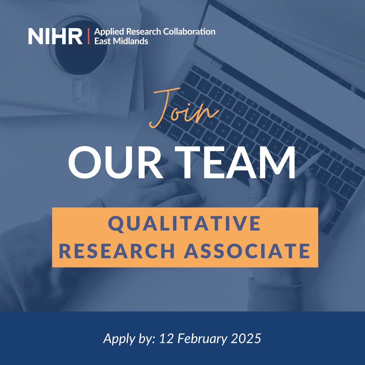 NIHR ARC East Midlands (@arc_em) on Twitter photo 📣 Exciting opportunity!
Join us as a Qualitative Research Associate in Leicester to tackle #HealthInequalities among individuals with multiple long-term conditions.
Work with a diverse team dedicated to improving healthcare access.
🔗 jobs.le.ac.uk/vacancies/1133… <a href="/kamleshkhunti/">Prof Kamlesh Khunti</a> 📣 Exciting opportunity!
Join us as a Qualitative Research Associate in Leicester to tackle #HealthInequalities among individuals with multiple long-term conditions.
Work with a diverse team dedicated to improving healthcare access.
🔗 jobs.le.ac.uk/vacancies/1133… <a href="/kamleshkhunti/">Prof Kamlesh Khunti</a>
