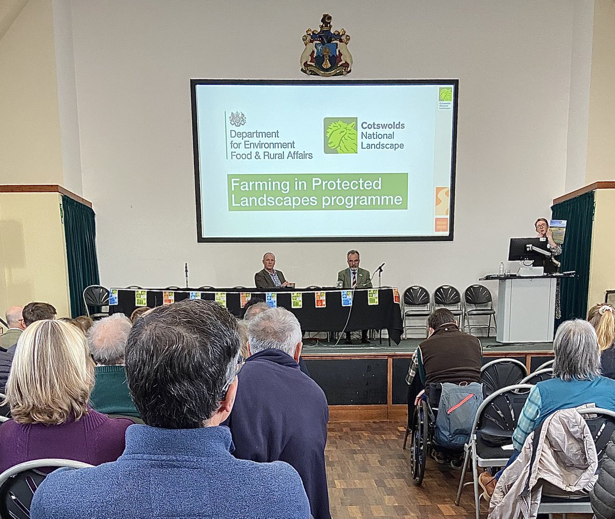 Amongst very like minded folks at the Royal Agricultural University, Cirencester FIPL Conference - Building resilience for the Cotswolds.