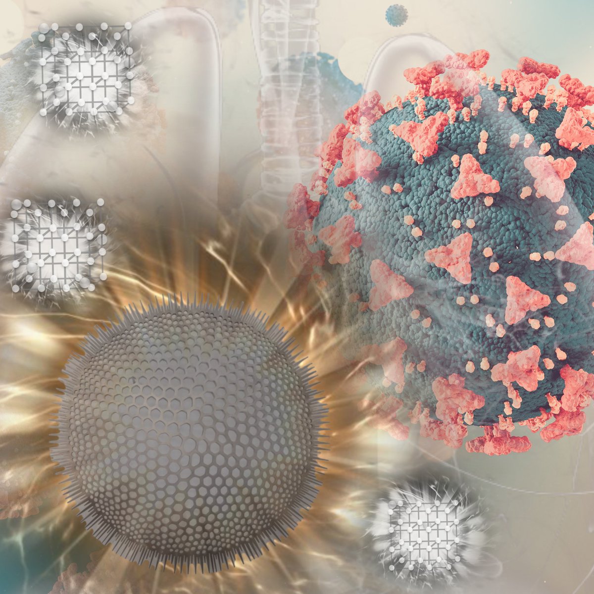 3 in 1 Combined AntiSARS‐CoV‐2 Therapy based on Pulmonary MIL‐100(Fe) Formulation‼️
🧽🦠👩‍🔬

Check our recent research!
📎doi.org/10.1002/adhm.2…
<a href="/IMDEA_Energia/">IMDEA Energia</a> <a href="/MOF_papers/">MOF Papers</a>