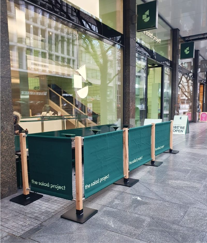 brandlineprods's tweet photo. At face value, this looks like a simple installation, but look closely, and you will see it isn't. Each element has been built to allow not only for the slope along the building but also the slope away from the building! 
#rustic #oak #design #installation #freshfood #screening https://t.co/7JMb3pvT9b