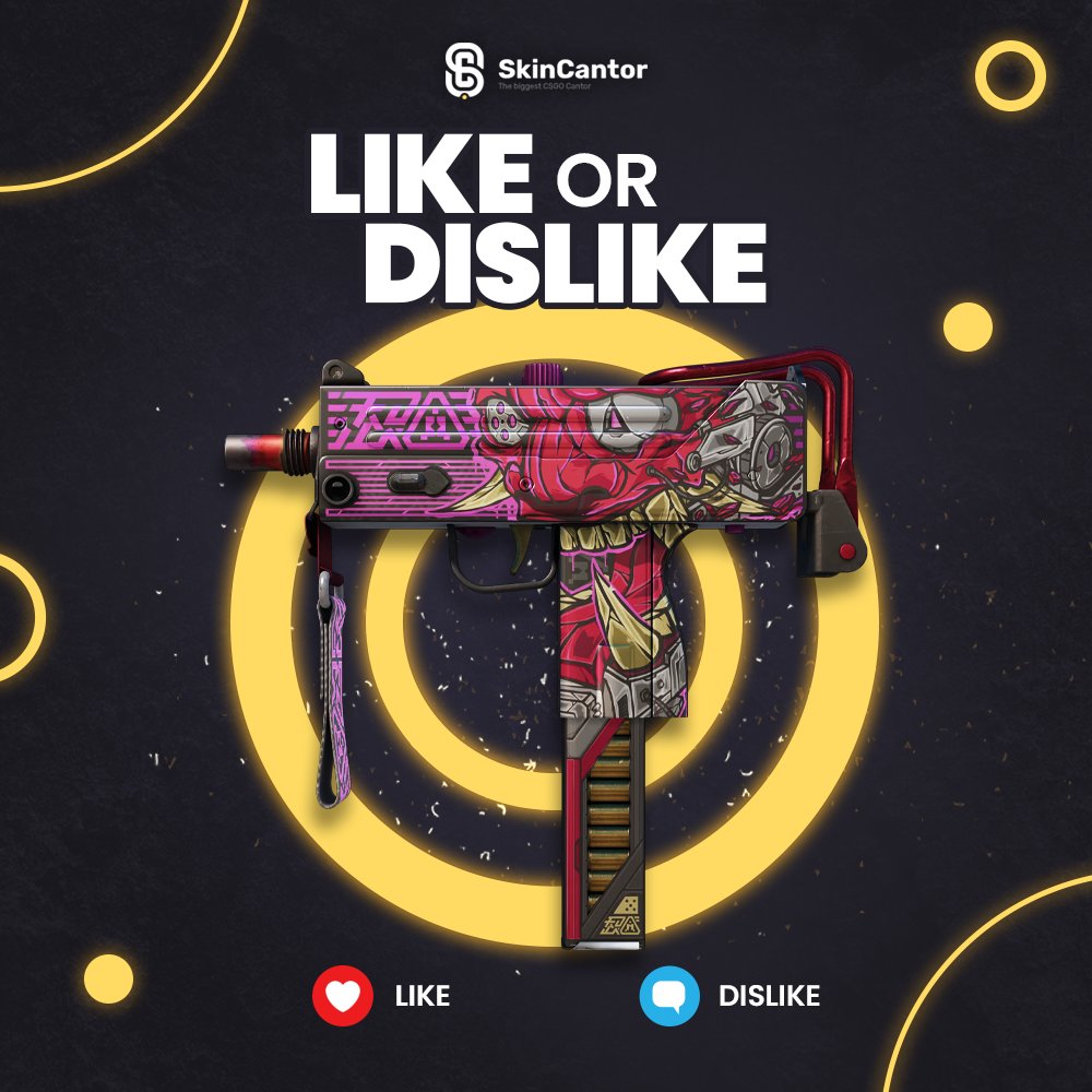 Skin_Cantor's tweet image. MAC-10 | Saiba Oni
👍 or 💬

USE Code: CASH and grab 5% more to your payout 🤑

#cs2player #valve #csgotrade #skins #counterstrike #rate #skincantor #bestskins #csgoplayer #gaming #csgo #cs2