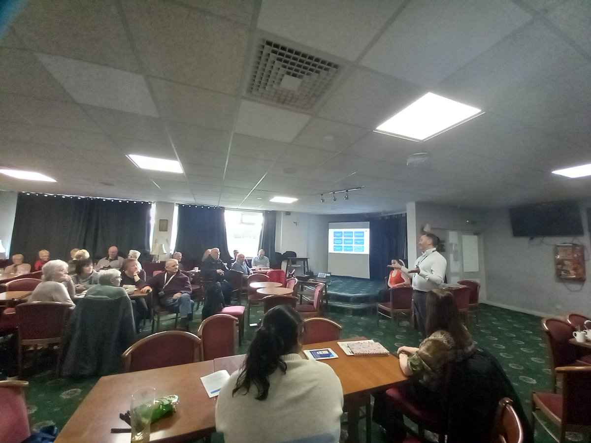 Fantastic turnout at Marske Cricket Club for our 3rd Patient Engagement Portal session. Thank you for everyone's support and feedback.