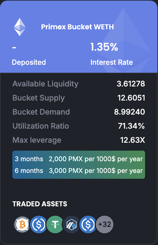 primex_official's tweet photo. ❗️IMPORTANT UPDATE ❗️

Now, as #Primex App has fully switched to $PMX utility, you will be receiving $PMX instead of ePMX. $PMX will be accumulating through the deposit period and the accrued rewards will be claimable at any point!

Earn yield and $PMX as a Lender 👉 https://t.co/0PWOgxGRFW

Don't forget, that you can now pay Protocol Fees in $PMX too.

Participate in the ongoing #PrimexRewardsProgram, get points to earn more $PMX while earning the highest #APY in Primex's #yieldstrategies while paying fees in $PMX. It's a win-win!

Join the program 👉 https://t.co/IgzpcHWQ0o