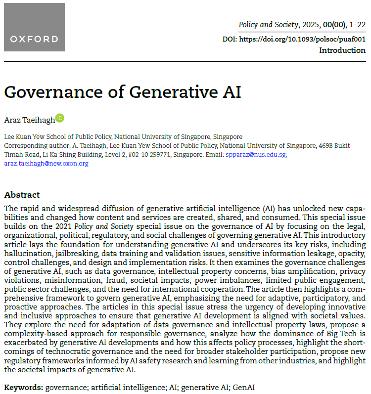 Policy & Society Journal tweet media