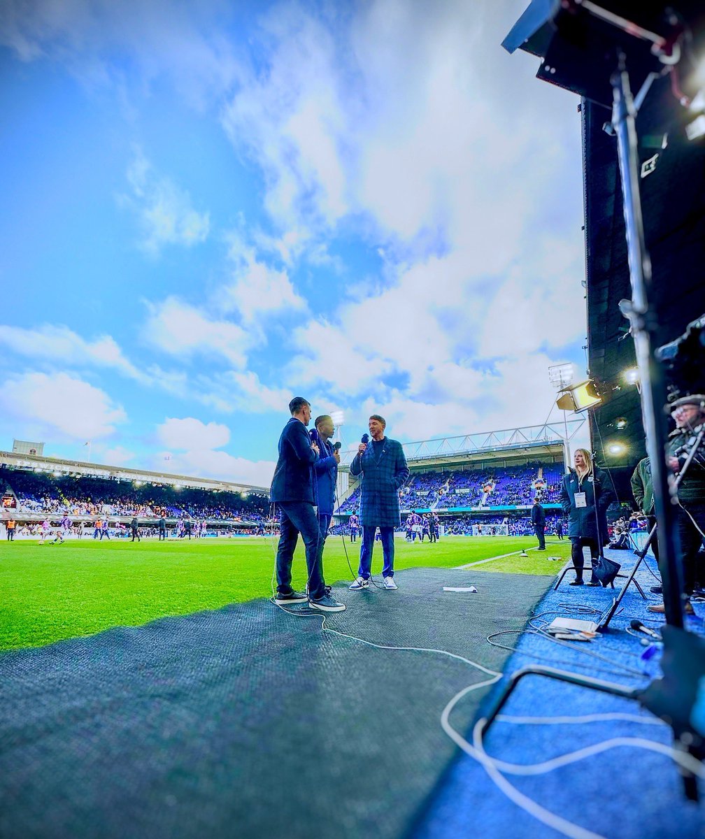 Pitchside at Portman Road #itfc <a href="/IpswichTown/">Ipswich Town</a> <a href="/premierleague/">Premier League</a>