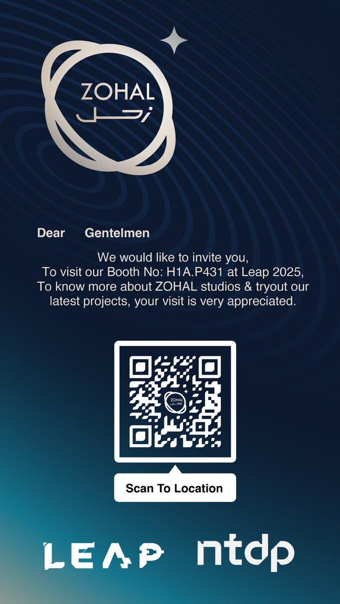 If you’re visiting #LEAP25  make sure tol drop by our spot at the show floor at the. Startup section and try out our latest project