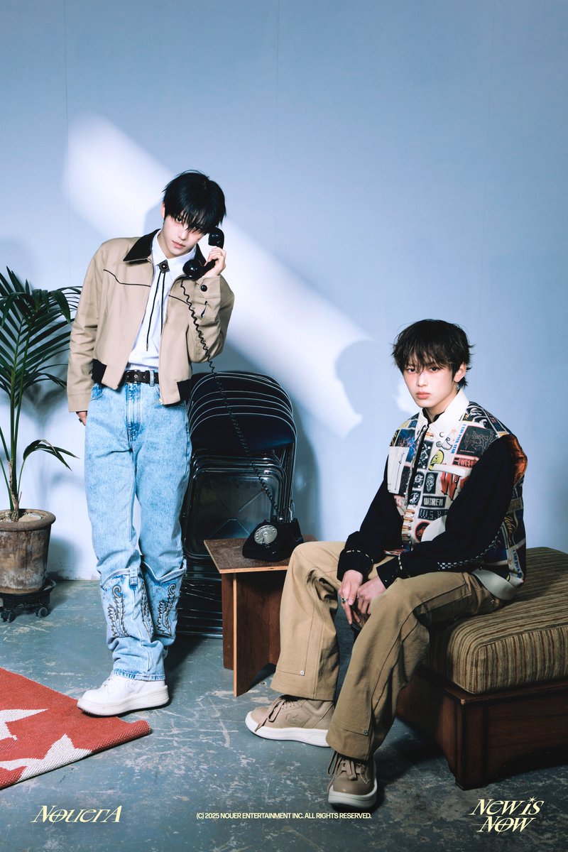 nouera_official's tweet photo. NouerA 1st Mini Album 
[Chapter: New is Now]
Concept Poster A #2

#GIHYEON #기현 #LIN #린

💫2025.02.26 18:00 (KST)

#NouerA #누에라 #ヌエラ
#New_is_Now #NIN
#누에라의_새로운시작은_바로지금 https://t.co/lN2sYGatbd