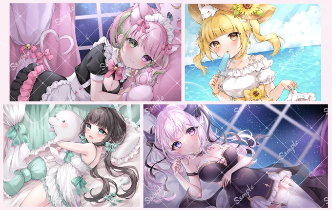 【イラストのお仕事募集中です】 一枚絵、ミニキャラ、Live2D立ち絵などお気軽にご相談ください! 詳細はツリーのリンクにまとめておりますので、必ず一読お願い致します。 #有償依頼 #お仕事募集 #Skeb募集中