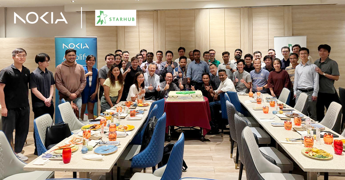 Excited to share that using Nokia Altiplano solution, <a href="/StarHub/">StarHub</a> becomes the first in the world to completely migrate to a nationwide software-defined access network in Singapore, enhancing network utilization through AI and automation. 

Know more: nokia.ly/4jNcdoG