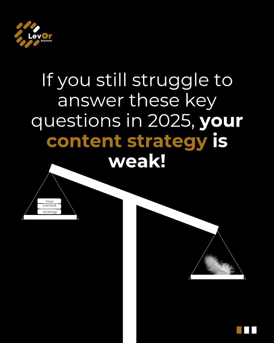 levorhq's tweet photo. Content marketing demands strategy, intentionality, and consistency.

Before diving in, it’s crucial to understand the landscape. These key questions will guide you, especially if you're a new business.
#levorsolutions #MarketingTips #StorytellingMarketing #AdvertisingAgency https://t.co/pnvqjyRw0D