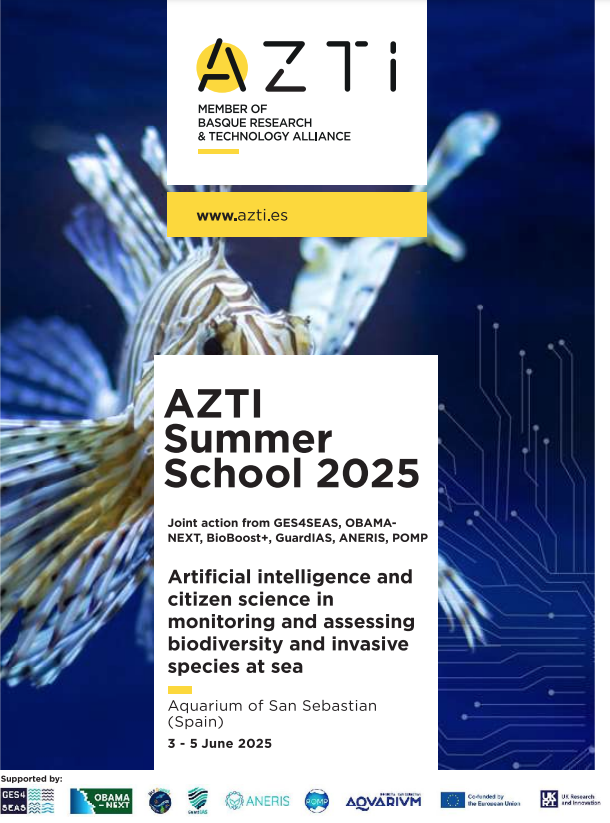 Dr Angel Borja (@angelborjayerro) on Twitter photo Heyyy!! #MarineResearchers!!!
Our new <a href="/azti_brta/">AZTI</a> summer school is here, on AI and citizen science to monitor the ocean, with 6 <a href="/HorizonEU/">Horizon Europe 🇪🇺</a> projects #GES4SEAS <a href="/ObamaNext/">OBAMA-NEXT</a> etc.
RT
Info and registration here
azti.es/en/event/summe… Heyyy!! #MarineResearchers!!!
Our new <a href="/azti_brta/">AZTI</a> summer school is here, on AI and citizen science to monitor the ocean, with 6 <a href="/HorizonEU/">Horizon Europe 🇪🇺</a> projects #GES4SEAS <a href="/ObamaNext/">OBAMA-NEXT</a> etc.
RT
Info and registration here
azti.es/en/event/summe…
