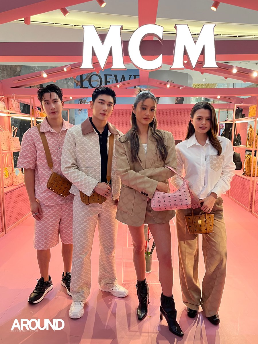 โดดโด่นท่ามกลางสีชมพู “ตุลย์-มิว-โยเกิร์ต-เบคกี้” แท็กทีมเข้าร่วมงานเปิดตัว MCM Soft Pink Pop-Up Store ที่มาเฉลิมฉลองเดือนแห่งความรัก พร้อมนำเสนอคอลเลกชันใหม่ Spring/Summer 2025 ณ ศูนย์การค้า Iconsiam โซน Thara Hall  ชั้น M

<a href="/mcmthailand/">MCM THAILAND</a>
#MCMSS25SoftPink
#MCMThailand