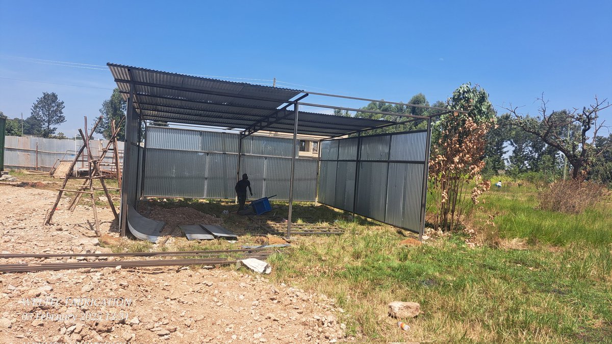 WeltecSteelsFab's tweet photo. Fabrication of a 30ft by 25ft steel hardware ongoing at croton.
#mjengohub
#mjengosoko
#Steelstructure
#Steelhardware
#SteelCrafters https://t.co/puxLYRmU7S