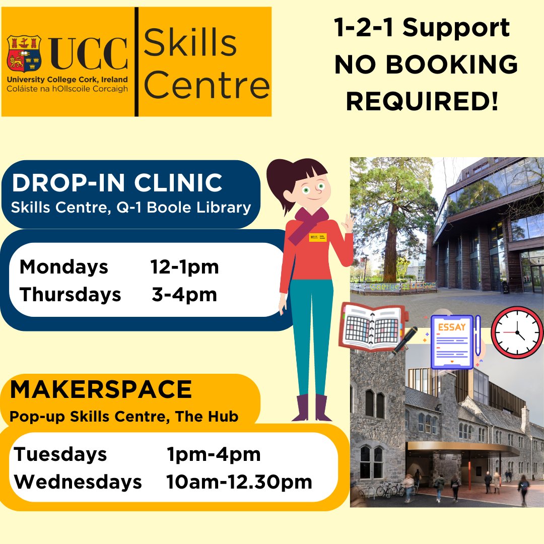 Want feedback on an assignment before you submit it? The Skills Centre offers UCC students personalised feedback on essay structure &amp; style, and other queries they may have their academic writing. Upload here:  docs.google.com/forms/d/e/1FAI…