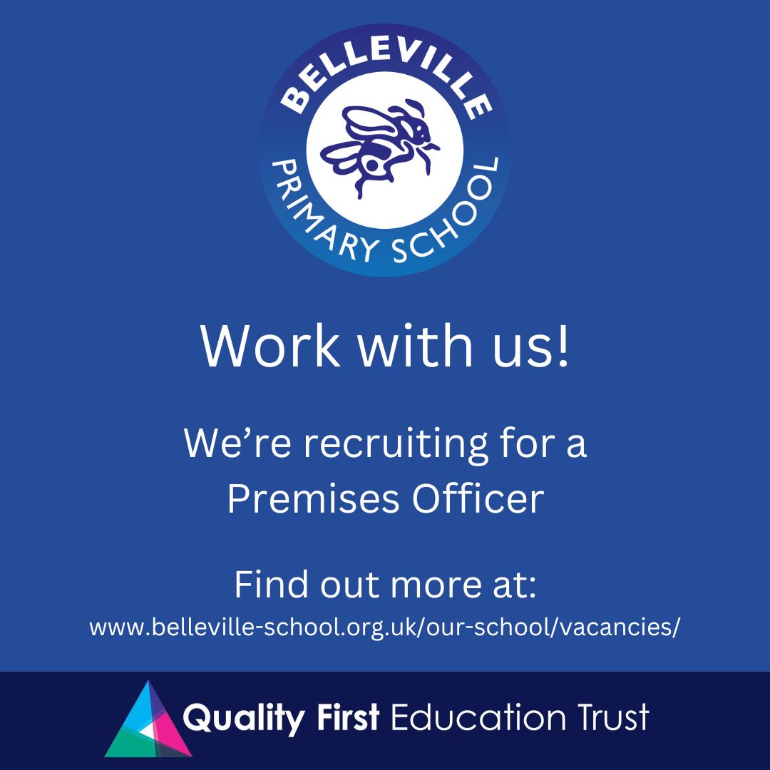 We are looking for a Premises Officer to work across our school’s two sites, to ensure that our premises are safe, secure, functional, welcoming and comfortable for pupils, staff and visitors.

To apply, please visit bit.ly/3H3H3XU

Closing date: noon on Mon 24 Feb 2025.