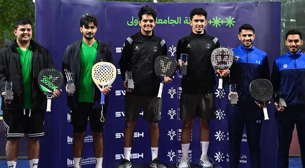 aljeel_Mag's tweet photo. طلاب وطالبات جامعة الملك سعود يُتوّجون ببطولة الجامعات التنشيطية للبادل

#الجيل 
 https://t.co/PMtDSpFxOA https://t.co/hxGkbE5yaC