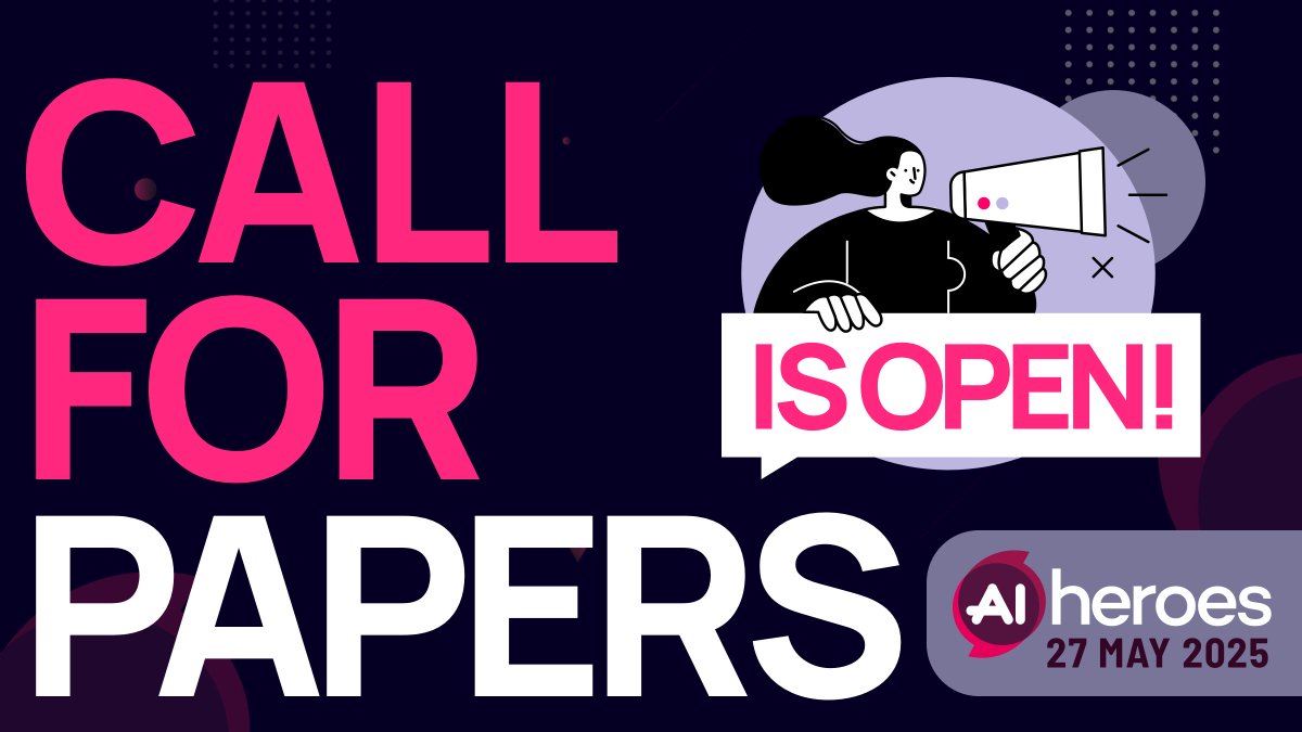 🧠🎙️Do you have insights and experience in Artificial Inteligence that you want to share with an eager audience? 📝

🇮🇹 The Italian Artificial Intelligence Conference for Developers, Engineers, Data Scientists &amp; Product Managers. it's here! 🤖

✍ Submit a paper to 2025 edition: