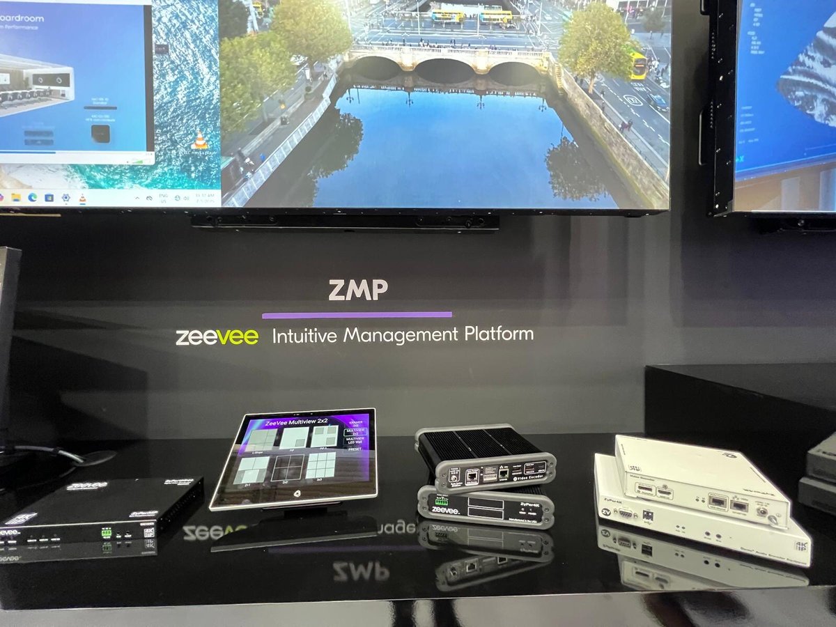 ISE - Day 2️⃣

Visit our booth to explore our complete portfolio of AVoIP solutions, spanning H.264/H.265, JPEG 2000, and SDVoE technologies. 

See you at Booth #3D300!

#KramerAV #proAV #audiovisual #AVsolutions #AVtech #avoverip #ZeeVee #ISE2025