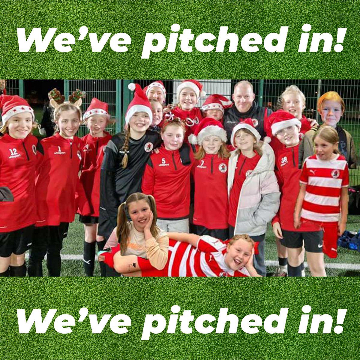 Massive thanks to 15 of the Bonnyrigg Rose Under 10 &amp; 12 girls for raising an incredible £1,953. They ran a whopping 900km during the month of Dec. 

The girls are over the moon with the amount they raised &amp; really enjoyed their fundraising experience.

bonnyriggrosepitchfund.co.uk/wall-of-fame/🌹