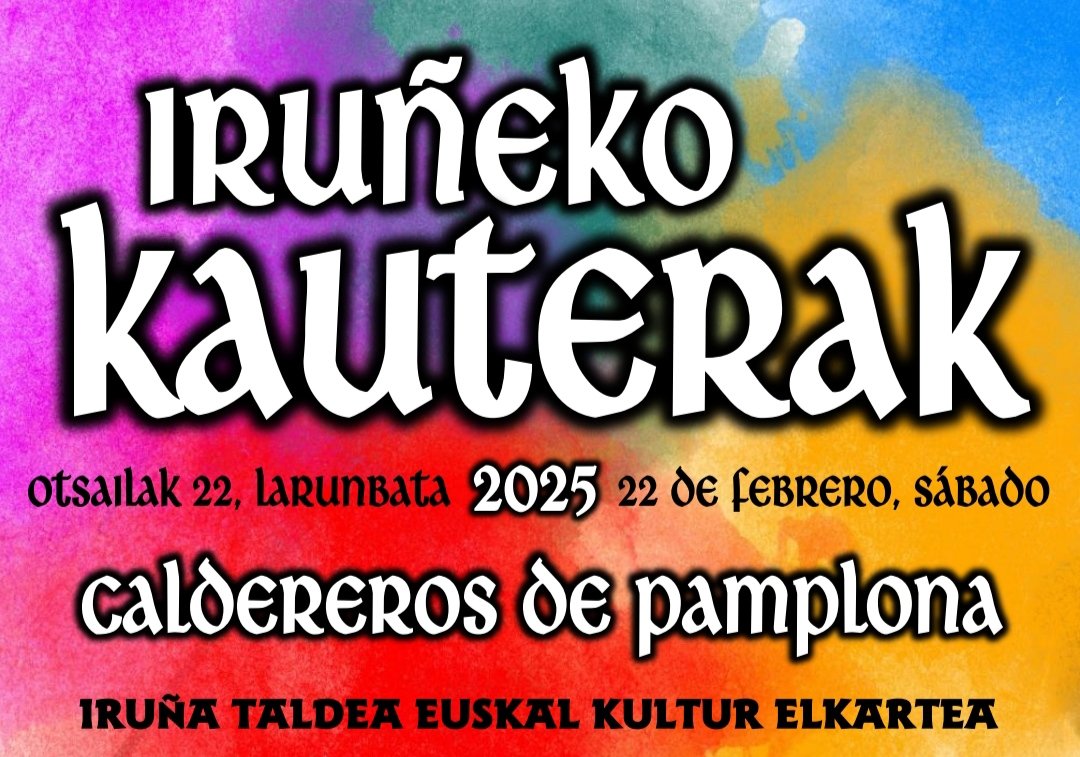 Hemen dira Iruñeko kauterak!!
🥳🎉🎊🐻🥳🎊🎉🐴

#IruñekoKauterak
#Iruñea
#AldeZaharra