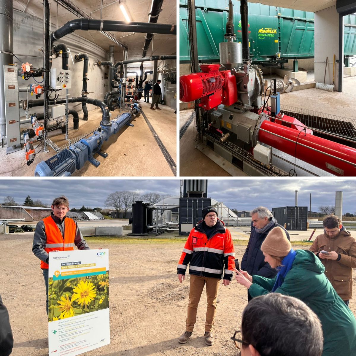 Feedback on the technical tours at the Bio360 🌱

Yesterday, several attendees had the opportunity to explore three innovative sites thanks to the Bio360 Expo: