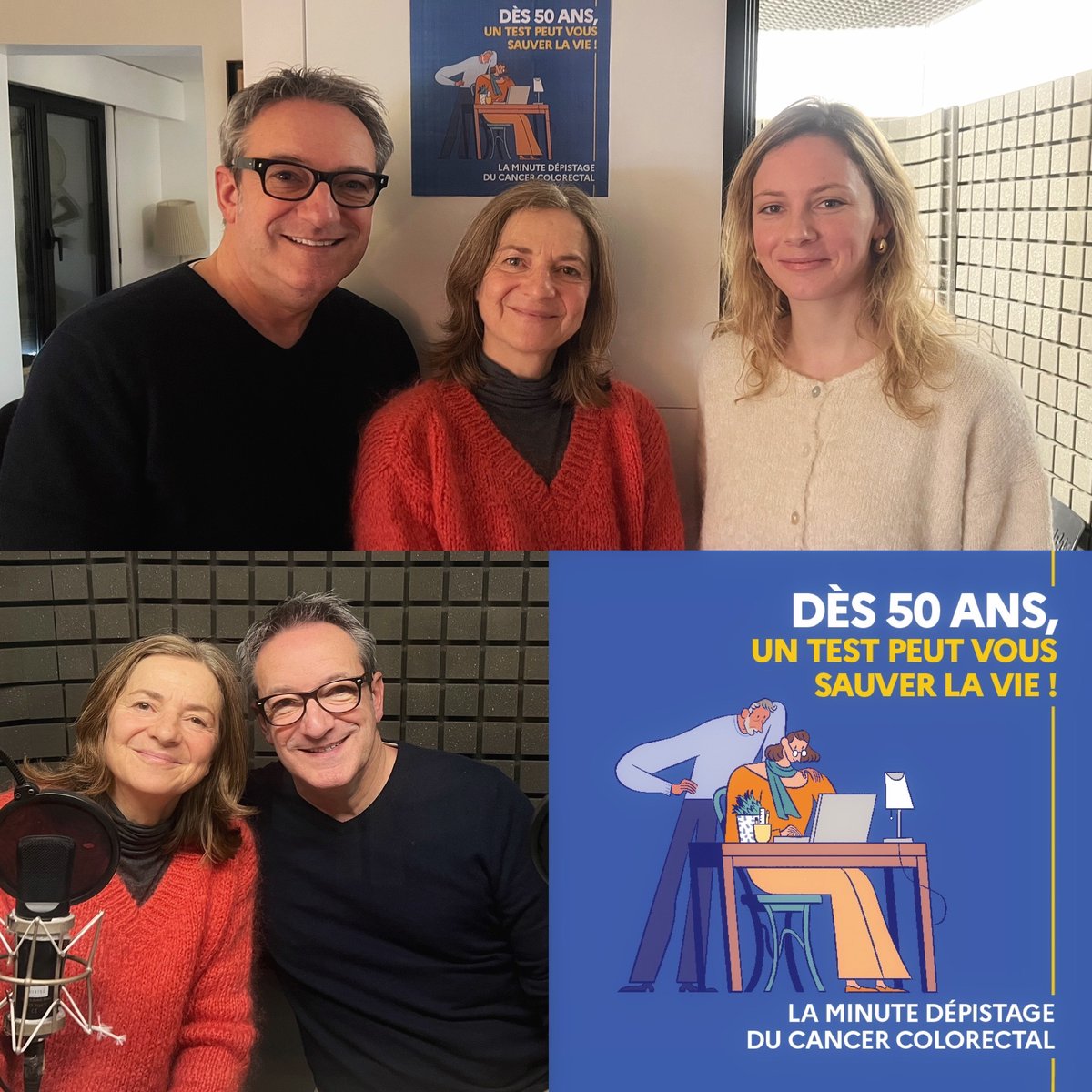 Seprem Productions (@sepremprod) on Twitter photo Essentiel !
Pour la 5Ú année consécutive, <a href="/Institut_cancer/">Institut national du cancer</a> (INCa) confie à  <a href="/SepremProd/">Seprem Productions</a> la mise en place des DP sonores sur le dépistage du cancer colorectal, en VF et en version créole. Aujourd'hui, on enregistre !
Sur les ondes de la métropole et des Drom en mars 2025 ! Essentiel !
Pour la 5Ú année consécutive, <a href="/Institut_cancer/">Institut national du cancer</a> (INCa) confie à  <a href="/SepremProd/">Seprem Productions</a> la mise en place des DP sonores sur le dépistage du cancer colorectal, en VF et en version créole. Aujourd'hui, on enregistre !
Sur les ondes de la métropole et des Drom en mars 2025 !