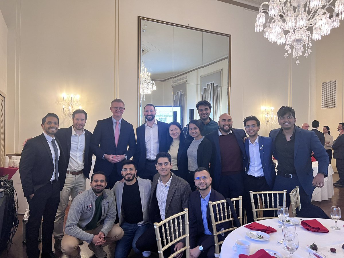 With the <a href="/MonteHeart/">Montefiore Heart</a> fellows, <a href="/jmcchiefs/">Jacobi Internal Medicine Chiefs</a> residents and Dr. Garcia representing <a href="/EinsteinMed/">Albert Einstein College of Medicine - Official</a> at the AHA NY Fellows Society dinner discussing arrhythmogenic mitral valve and its management <a href="/AHANewYork/">American Heart Association - NY State</a>