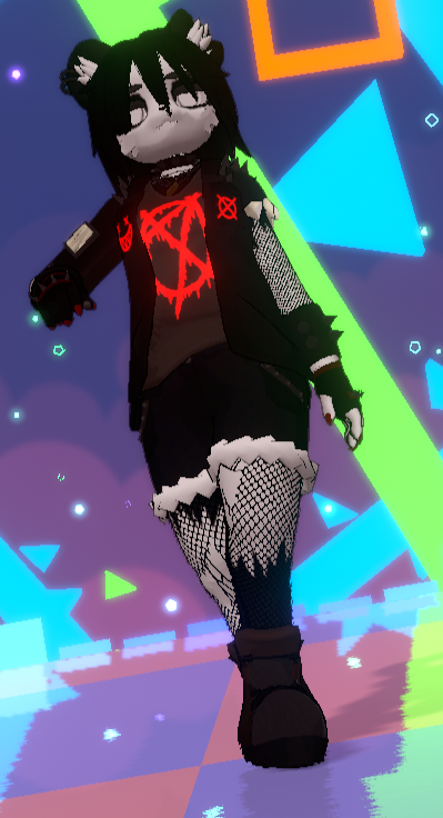 AmyTheJest's tweet photo. She's in a more showable state and almost ready for the world

#VRChat  #furry #vrchatfurry https://t.co/k4TfaTyveD
