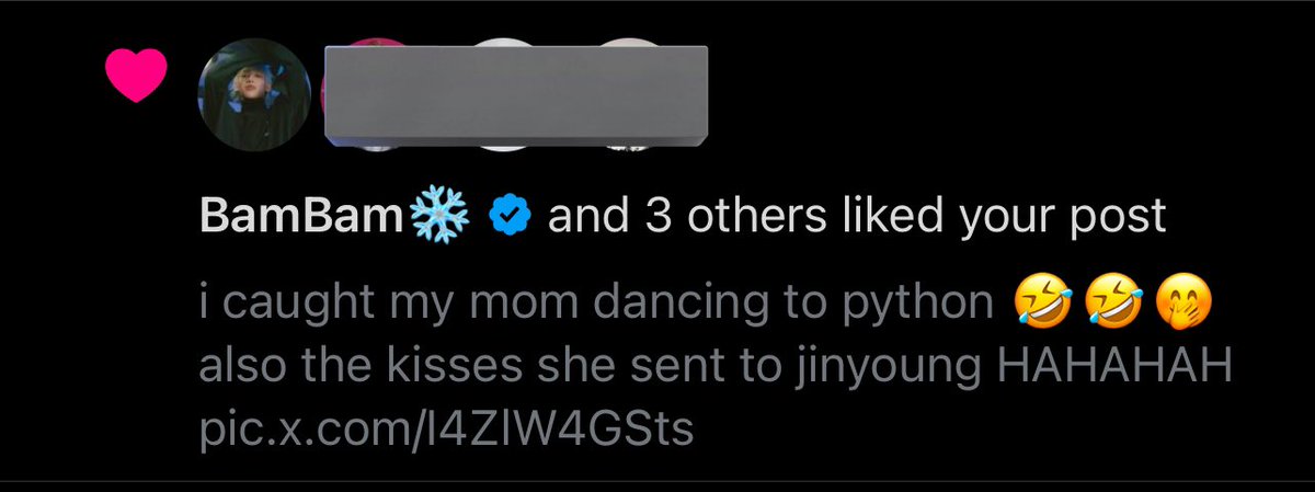 GOT7isOT7's tweet photo. HELP I JUST SAW THIS NOW??? WAIT I DIDNT SEE THE NOTIF TIL NOW??? HELP I HATE THIS APP. HOW DO I TELL MY MOM BAMBAM SAW HER DANCING WHEN I SECRETLY FILMED HER AKCNAKMDNSNFND IM SORRY MOMMY https://t.co/sEQpJT6oHF