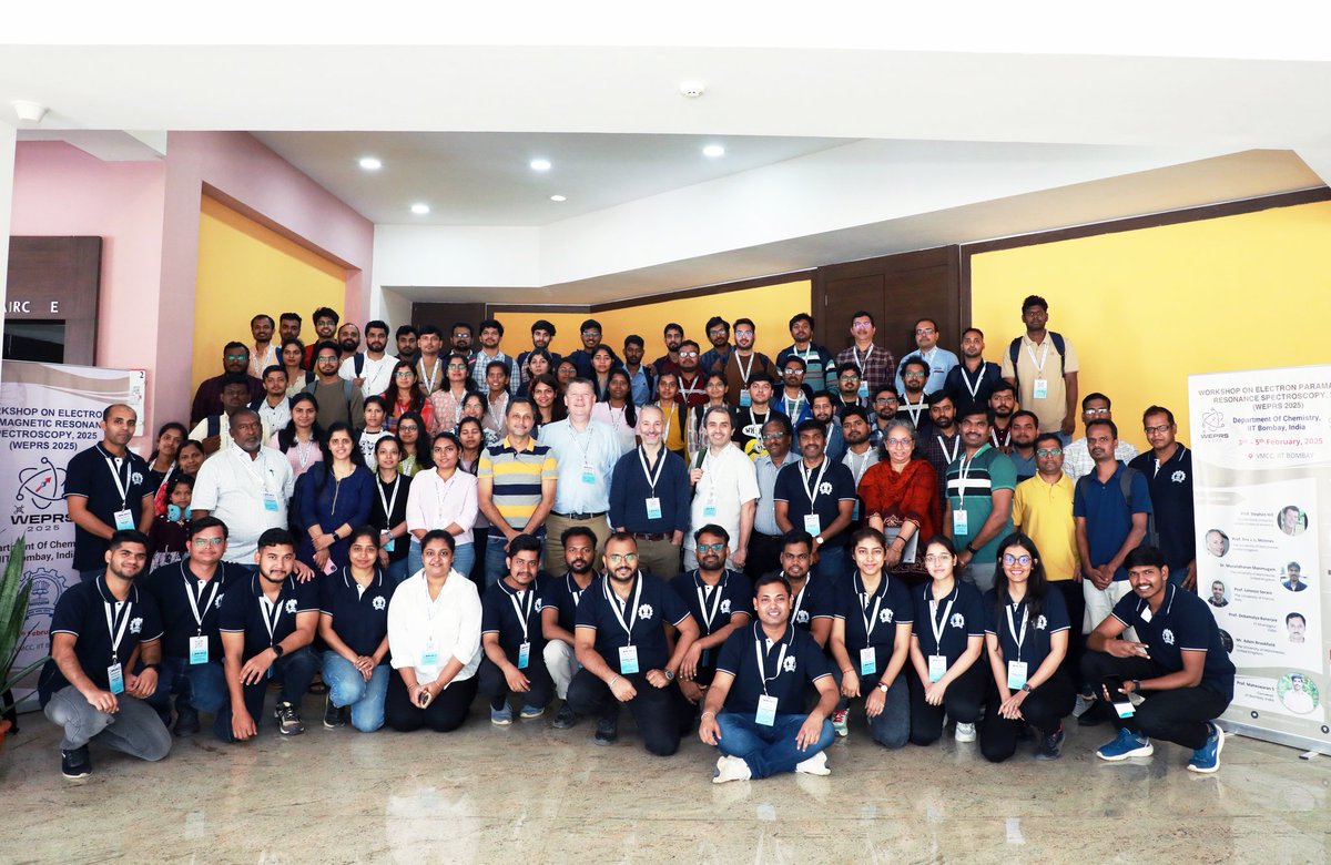 The successful execution of Day 2 of WEPRS 2025 marked a key milestone.✨

Offering participants a series of hands-on training sessions along with EasySpin simulations and informative lectures on EPR spectroscopy, presented by distinguished experts in the field.
#WEPRS2025