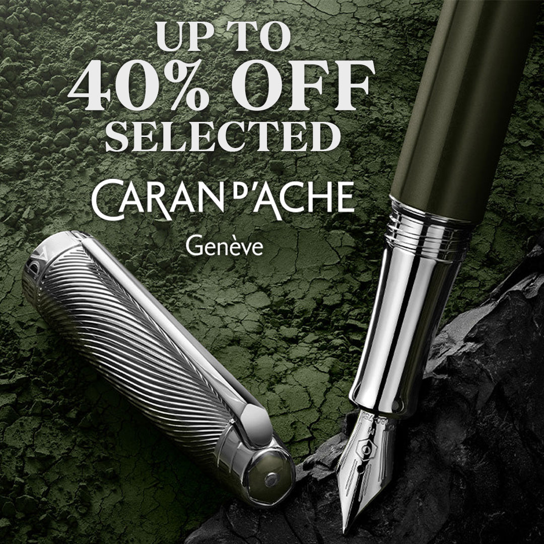 cultpens's tweet photo. Popularly known for their fine art materials, Caran d'Ache also do a fine range of... well, fine writing! And there's no better time to give them a go than now, when we've got up to 40% off a selected range!

https://t.co/JO1p7iqwsQ https://t.co/lJVaamyel0