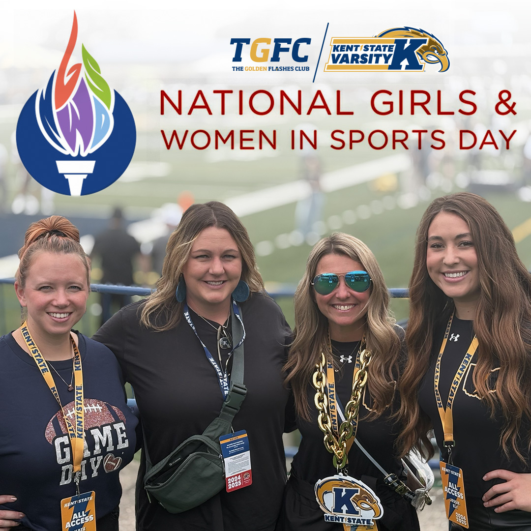 KentStateTGFC's tweet photo. Celebrating National Girls &amp; Women in Sport Day! #GoFlashes ⚡️ https://t.co/H2ydVTcMLR