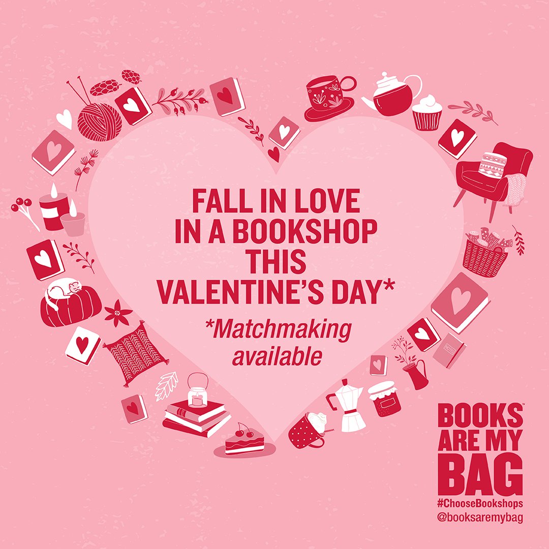 💗 Local jobs
💗 Local economy
💗 Local community
💗 Real passion
💗 Real people
💗 Real conversations
💗 Proper service
💗 Perfect gifts
💗 (and taxes paid!)

Shop local and #ChooseBookshops this Valentine's Day.