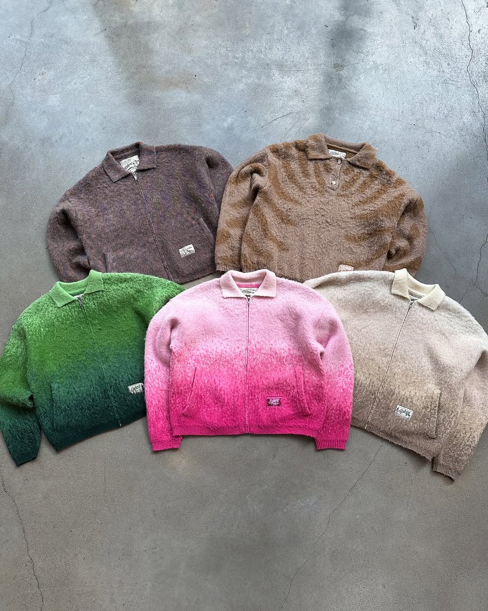 Five New Mohair Jackets from Supraw