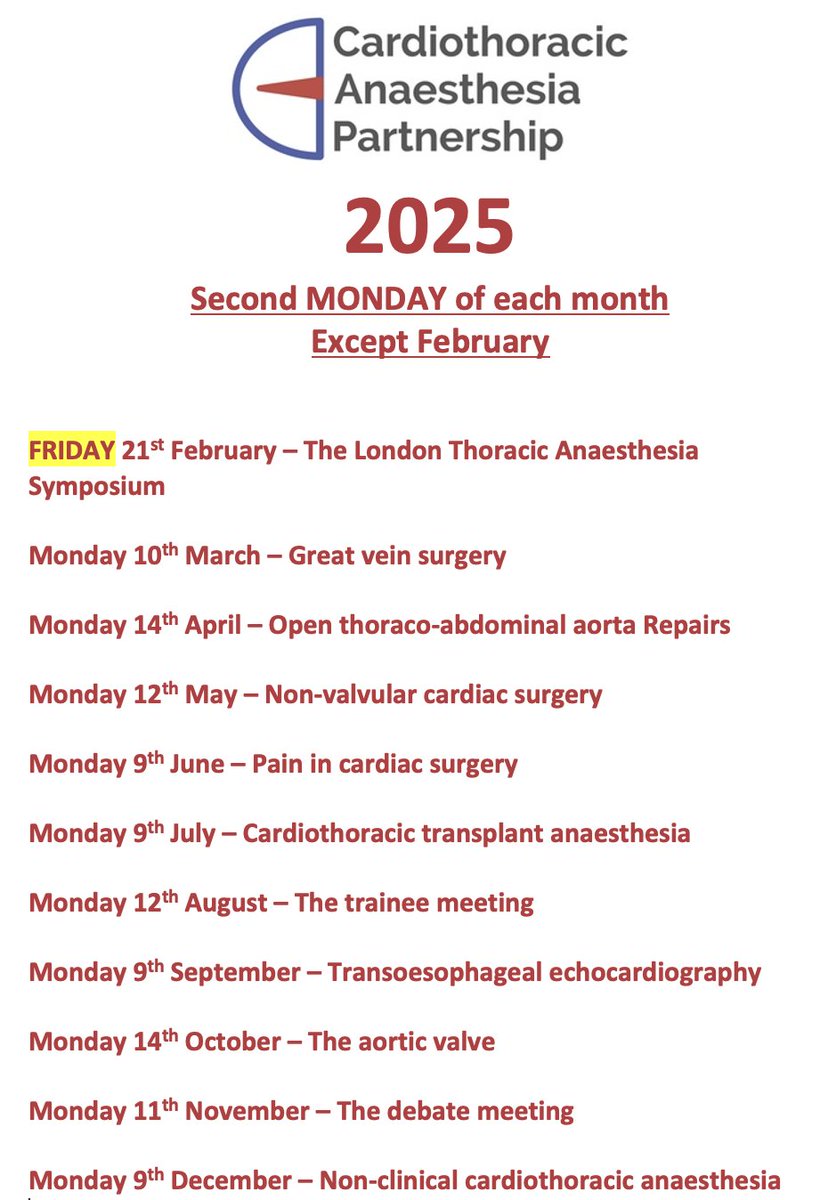 CAP Anaesthesia (@CAPanaesthesia) / Posts / X