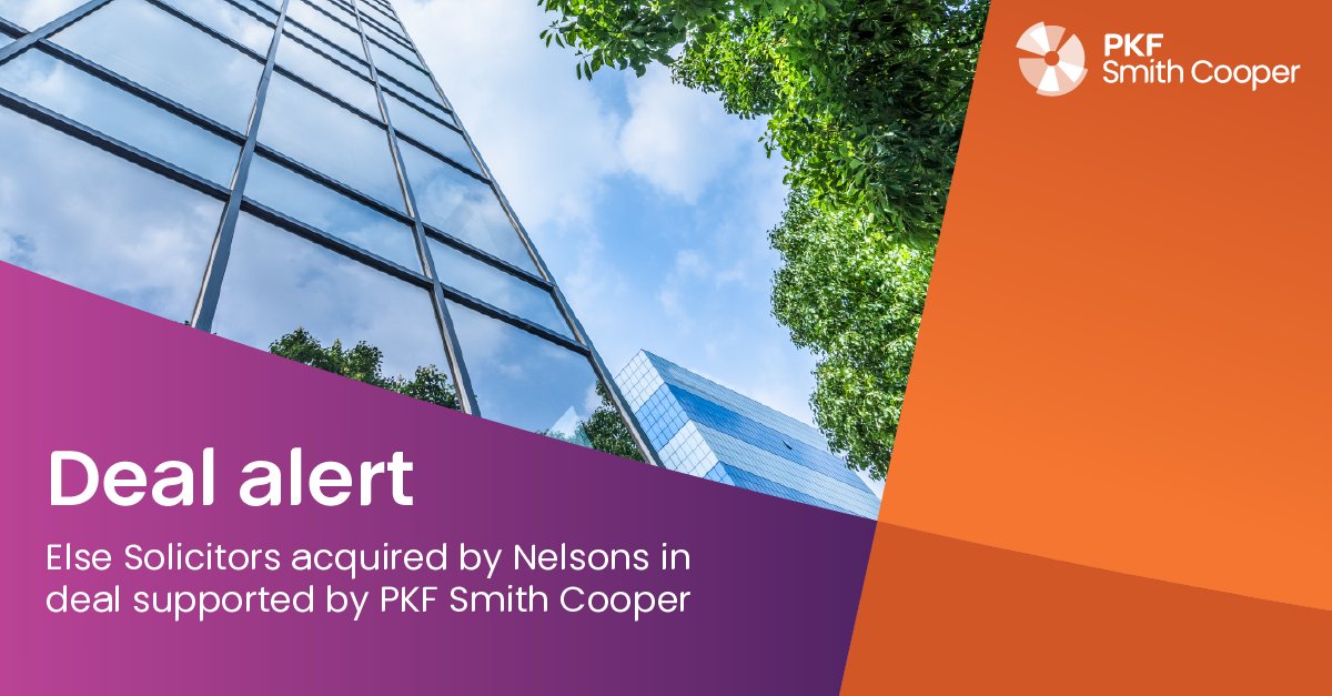 Two leading Midlands law firms join forces as @else_solicitors is acquired by @nelsons_law 🤝

Our transactions services team provided Else Solicitors with deal advisory and vendor assist services.

Read about the transaction here: bit.ly/4hGp8qF