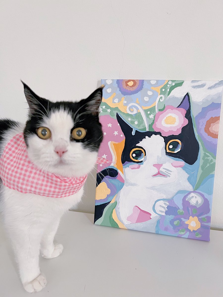 “Floral Radiance” 🌸

#cat #izekirati #painting #catart #art #artwork #artist #illustration #drawing #acrylicpainting #cuteart