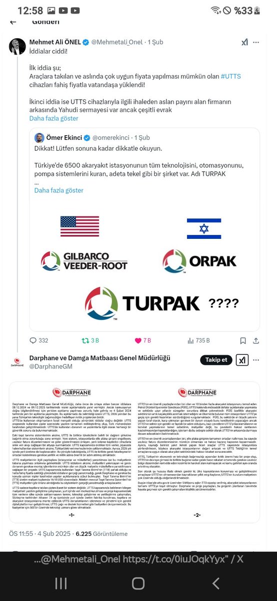 SERdEngEctigkh1's tweet photo. Sayın @RTErdogan
@memetsimsek @HMBakanligi @DarphaneGM'nün birbirinden farklı 2 açıklaması var
https://t.co/GTY3ECPu94 kamuya
https://t.co/JX74LKE7ZT gazeteciye
Veriler Türkiye'de saklanıyor-muş
Ama
Açıklamada 2026 yılına kadar Veri Merkezi kurulacak-mış
Millete bir şey olursa... https://t.co/Ha8TB7ROUm