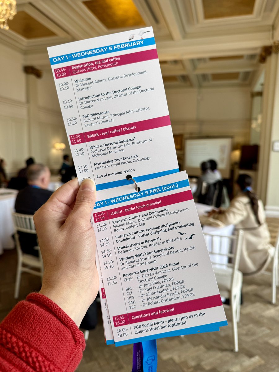 UoP Doctoral College tweet media