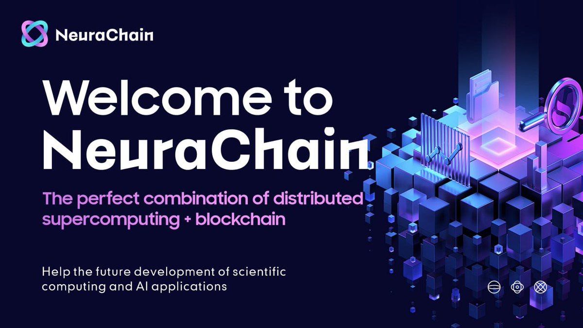 Neura_Global's tweet photo. 🚀 Welcome to NeuraChain 🌐
The perfect fusion of Distributed Supercomputing + Blockchain 🤝
⚡️ Driving the future of Scientific Computing 🔬 and AI Applications 🤖.

🌟 Empower innovation. Secure progress. Shape the future. 🌟

#NeuraChain #AI #Blockchain #Supercomputing 🌍✨ https://t.co/DqTJo2Kyp1